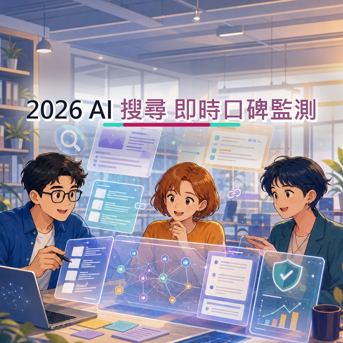 2026 品牌社群題：AI 搜尋 的成效指標怎麼設計？｜即時口碑監測