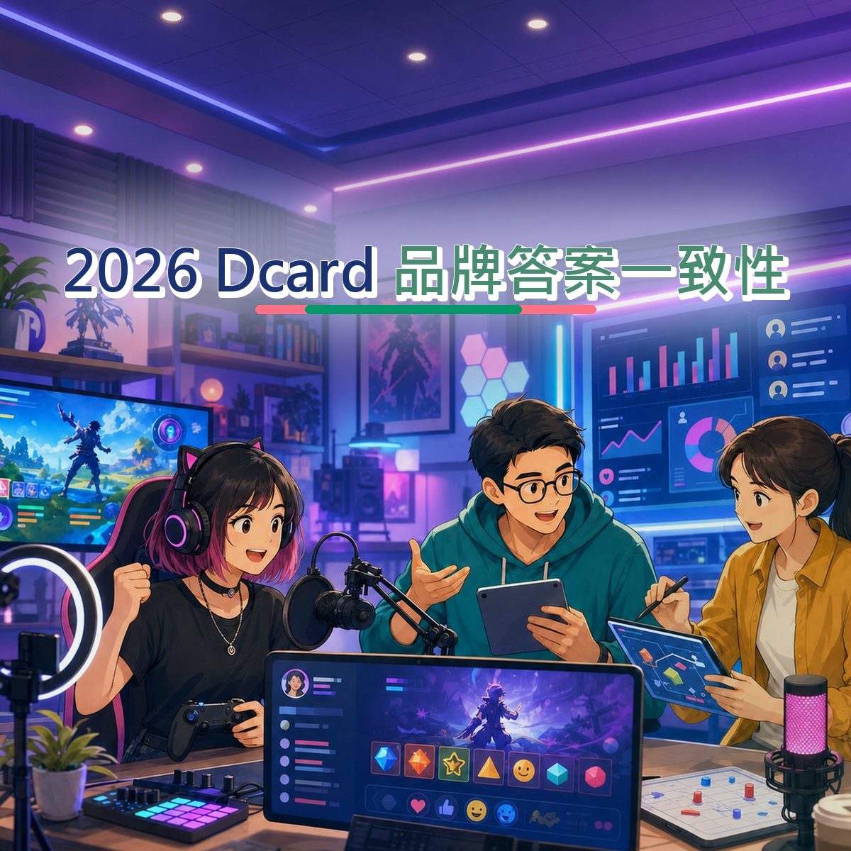 2026 Dcard 內容企劃怎麼寫？遊戲娛樂品牌答案一致性拆解｜口碑月報