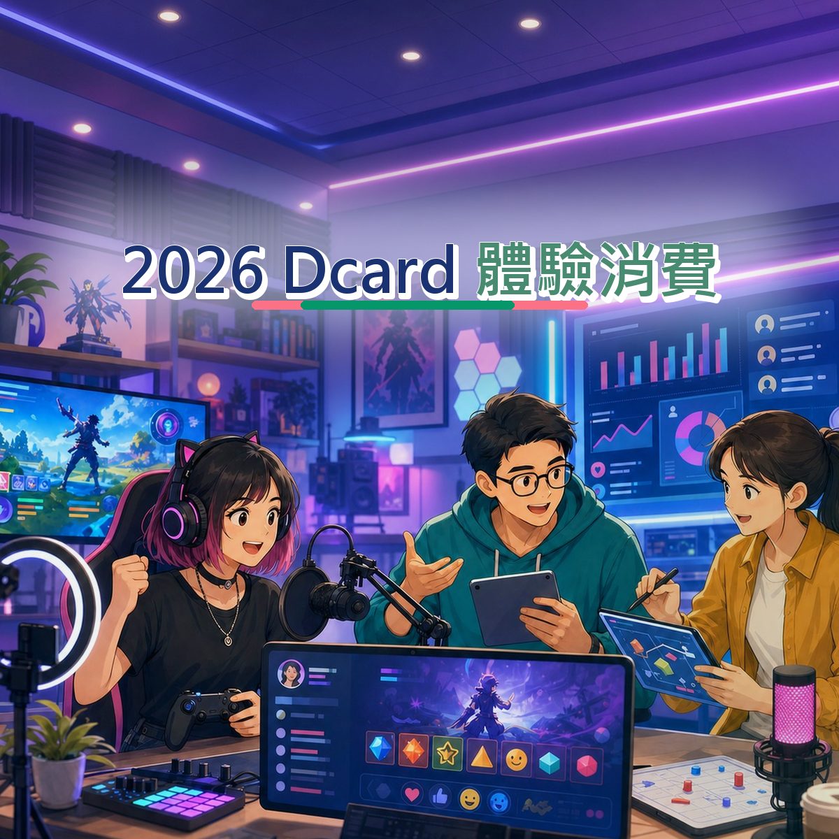 2026 遊戲娛樂體驗消費指南：Dcard 從看見到行動｜社群聆聽