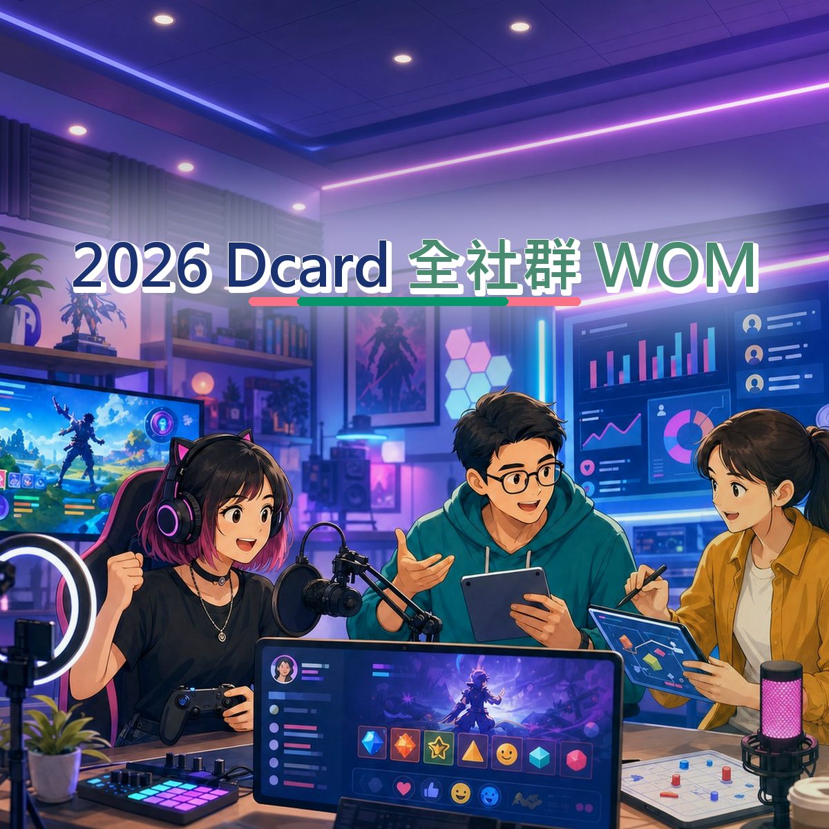2026 Dcard 上的遊戲娛樂決策路徑：全社群 WOM執行清單｜比較內容