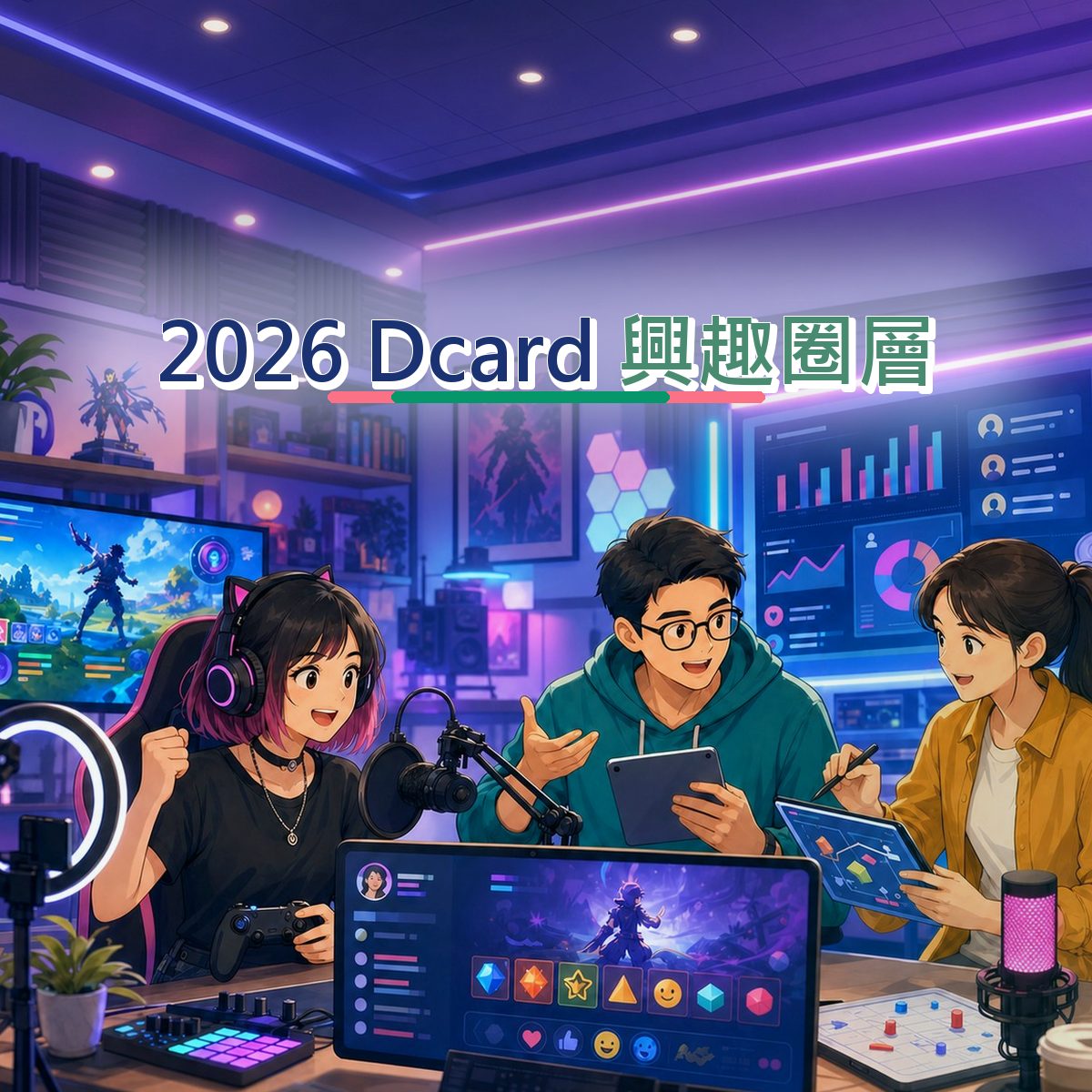 2026 Dcard 內容企劃怎麼寫？遊戲娛樂興趣圈層拆解｜UGC Brief