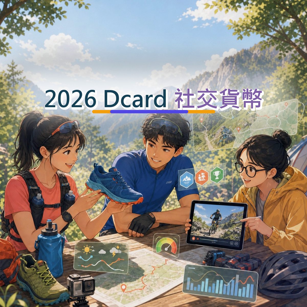 2026 Dcard 口碑企劃：用口碑月報接住運動戶外消費者｜社交貨幣