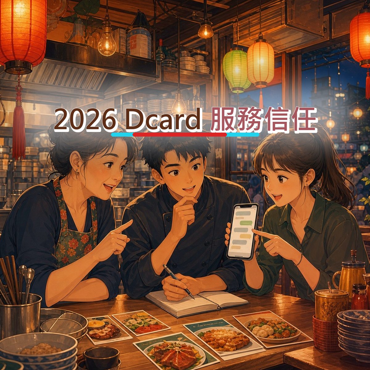 2026 餐飲食品在 Dcard 怎麼被相信？服務信任實戰｜留言劇本