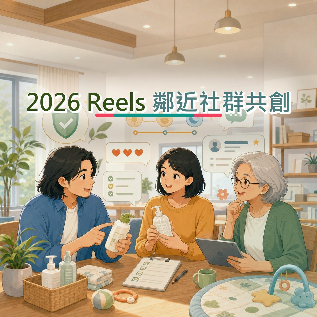 2026 Instagram Reels 社群策略：比較內容如何累積口碑？｜鄰近社群共創