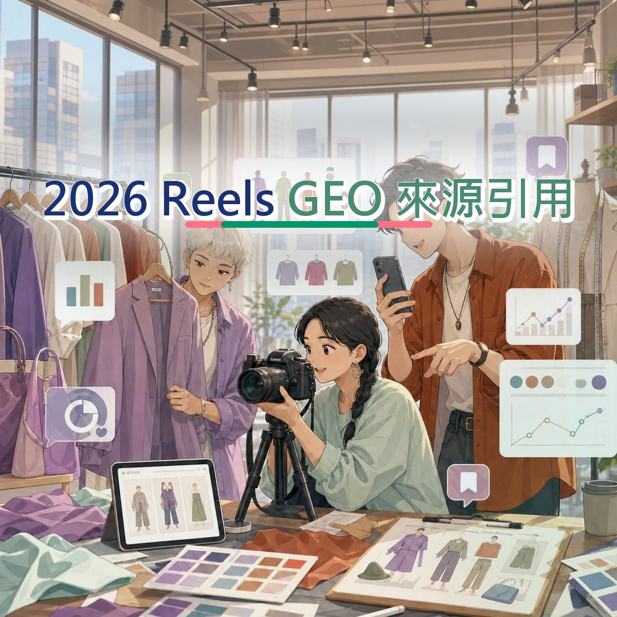 2026 服飾潮流GEO 來源引用指南：Instagram Reels 從看見到行動｜口碑月報