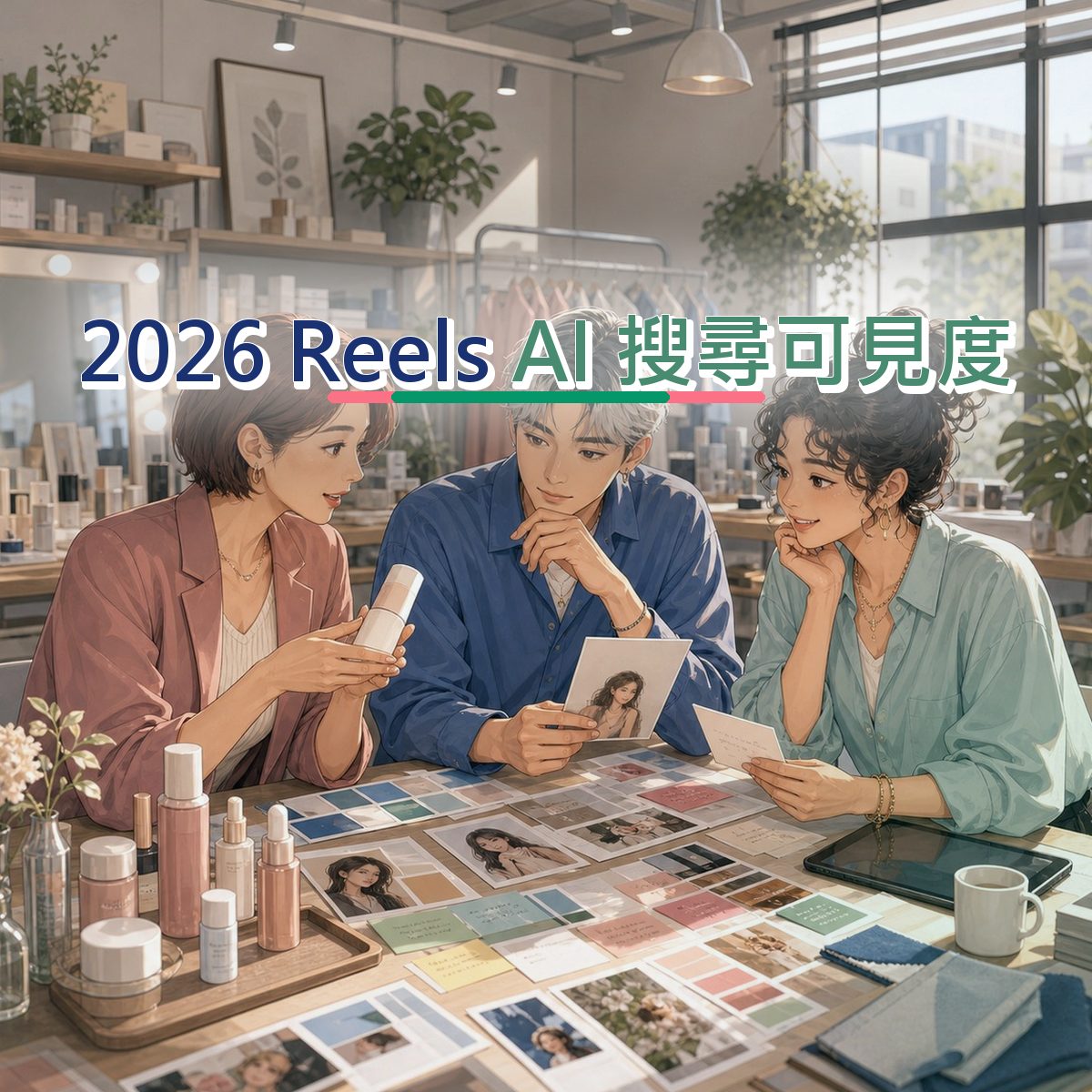 2026 Instagram Reels 上的服飾潮流決策路徑：AI 搜尋可見度執行清單｜跨平台接力