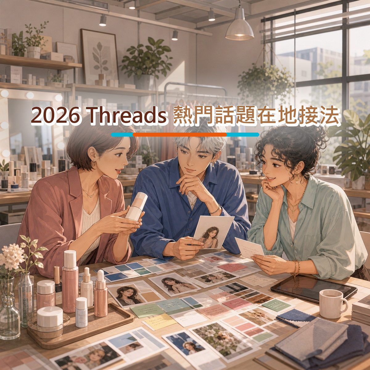 美妝保養品牌怎麼在 Threads 被記住？8 月社群搜尋實戰｜熱門話題在地接法