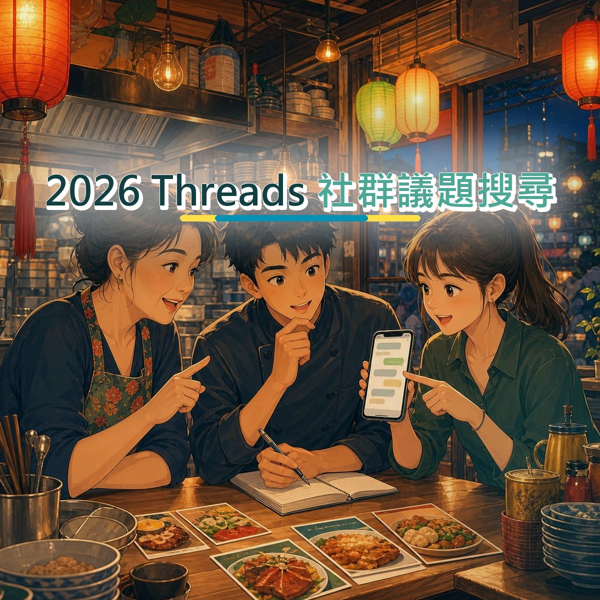 小編別只發文：在地店家 Threads 的圈層語言回覆 SOP｜社群議題搜尋
