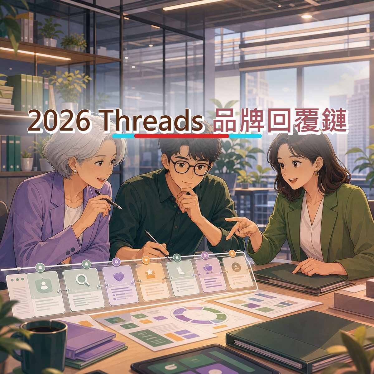 Threads 台灣社群新玩法：B2B 服務用品牌回覆鏈建立信任｜口碑月報