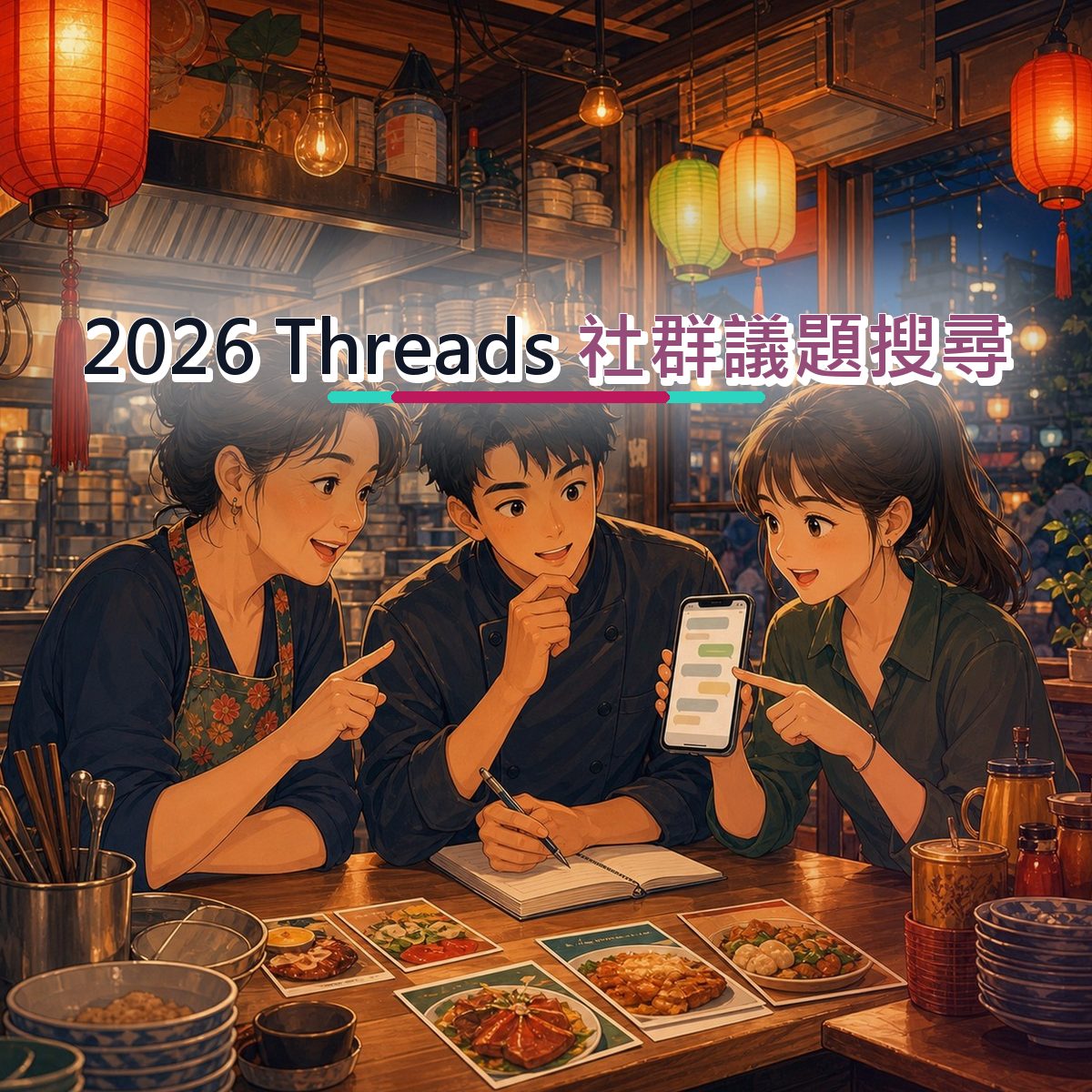小編別只發文：餐飲食品 Threads 的新品暖機回覆 SOP｜社群議題搜尋