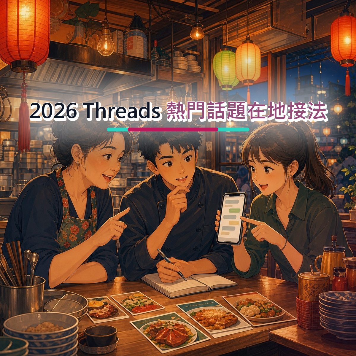 Threads 不只搶首篇爆文：餐飲食品用熱門話題在地接法養出熟客感｜社群搜尋