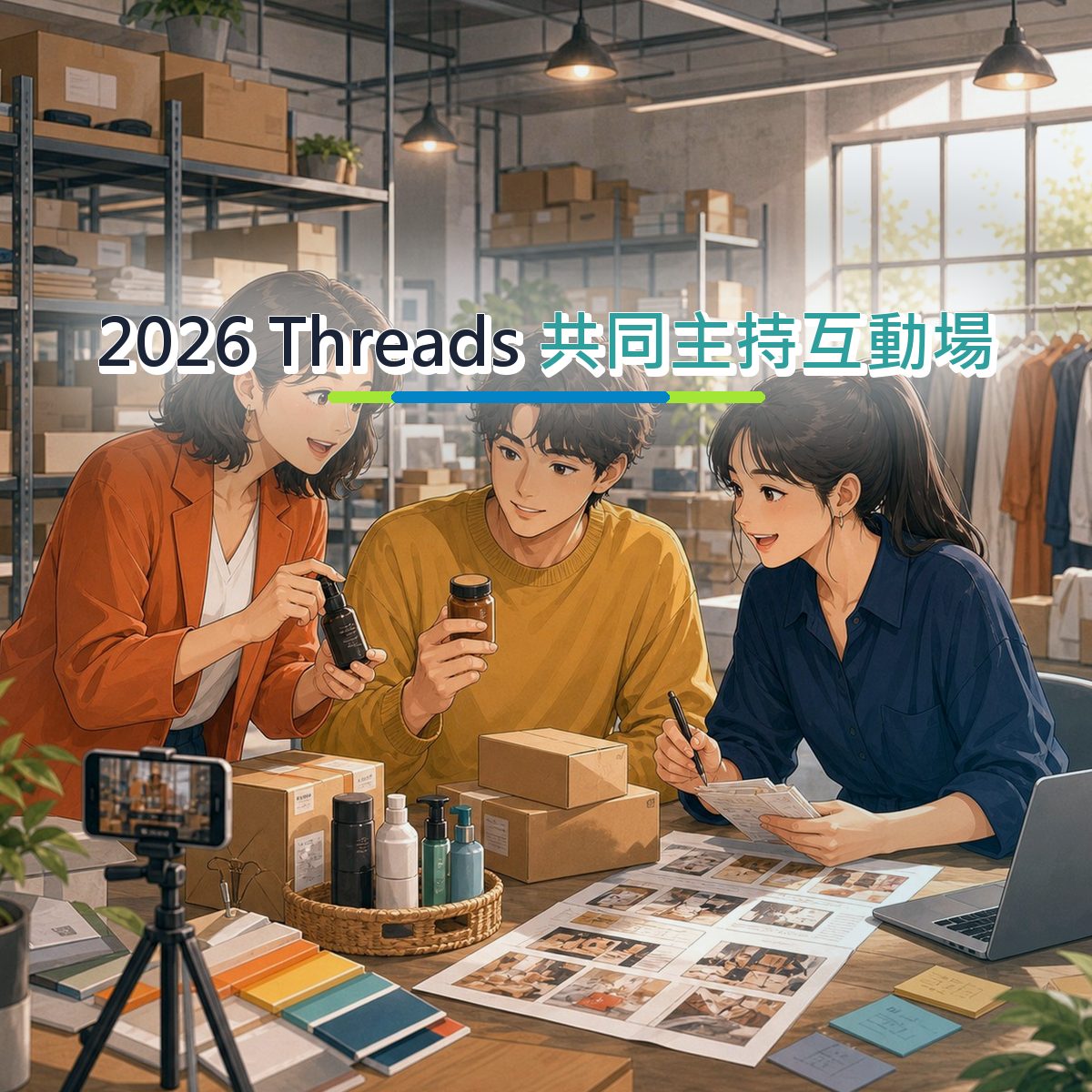 房產居家如何接住 Threads 熱門話題？共同主持互動場執行清單｜短影音節奏