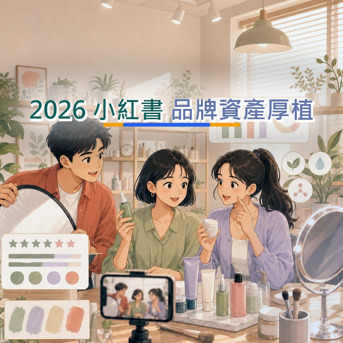 2026 小紅書 上的美妝保養決策路徑：品牌資產厚植執行清單｜成效指標