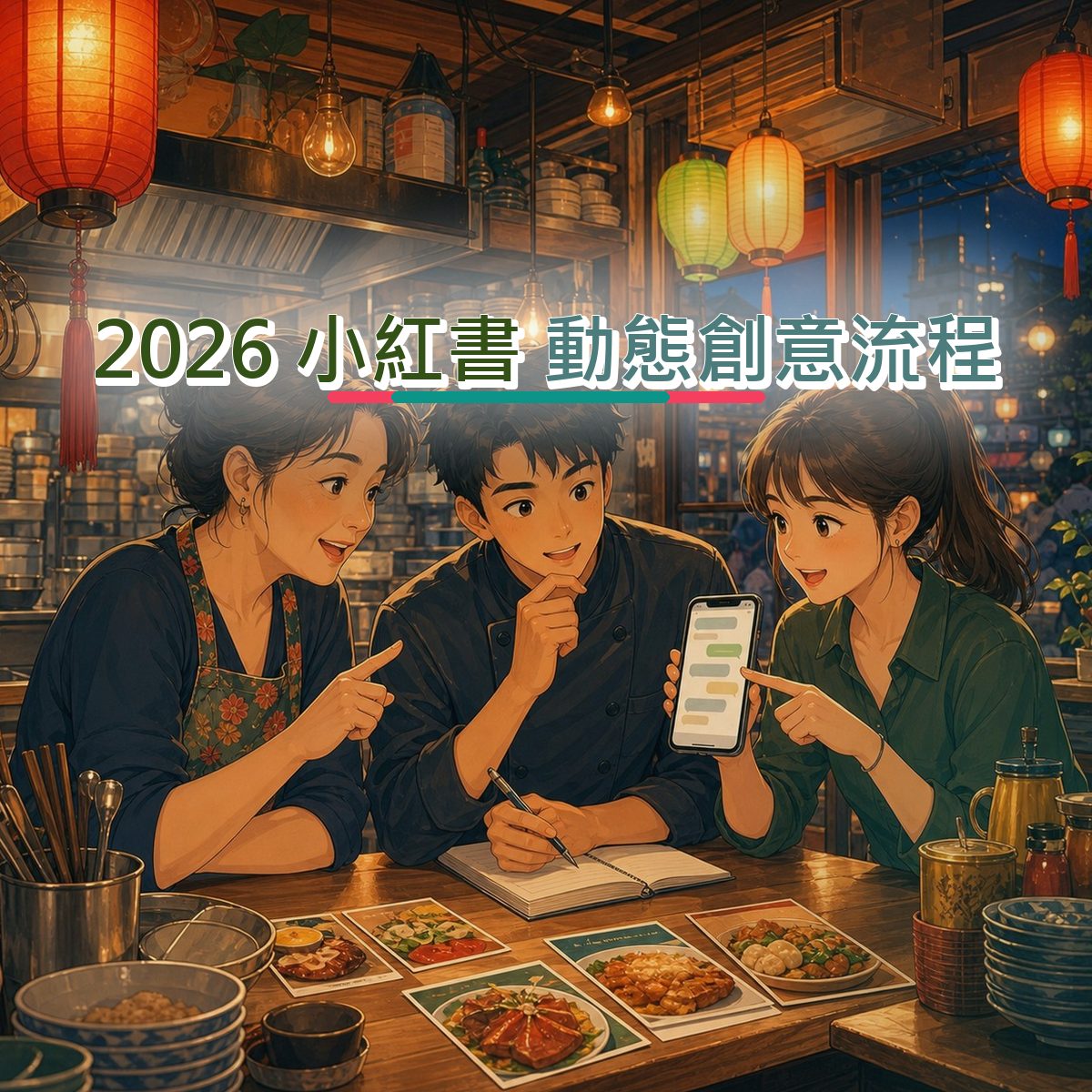2026 小紅書 社群策略：跨平台接力如何累積口碑？｜動態創意流程