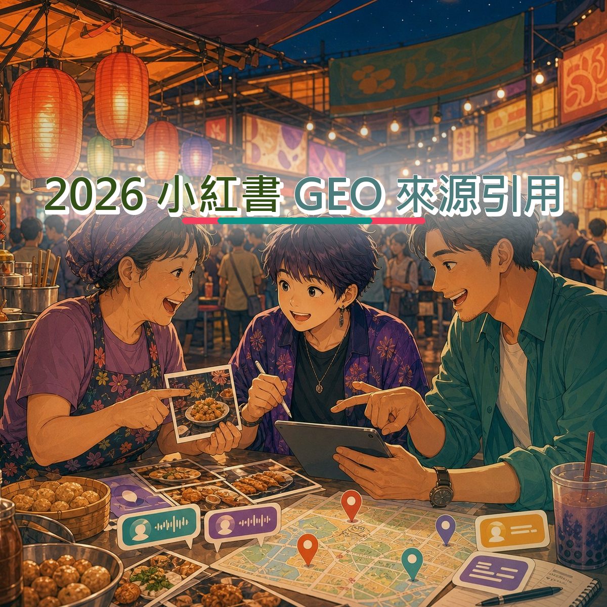 2026 GEO 來源引用不是追流行：小紅書 的在地店家內容方法｜成效指標