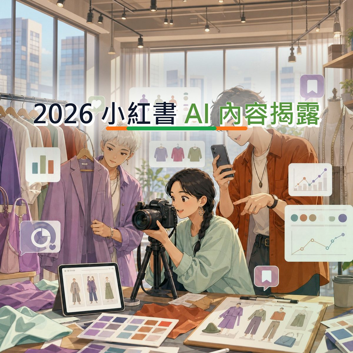 2026 服飾潮流AI 內容揭露指南：小紅書 從看見到行動｜UGC Brief