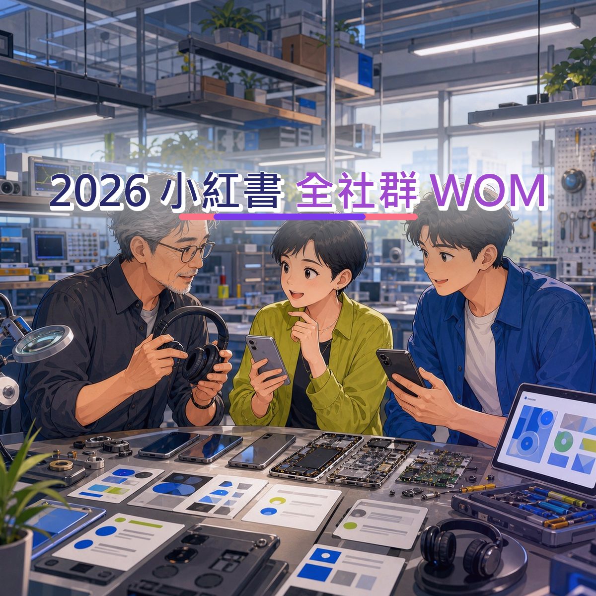 2026 3C 家電在 小紅書 怎麼被相信？全社群 WOM實戰｜創作者合作