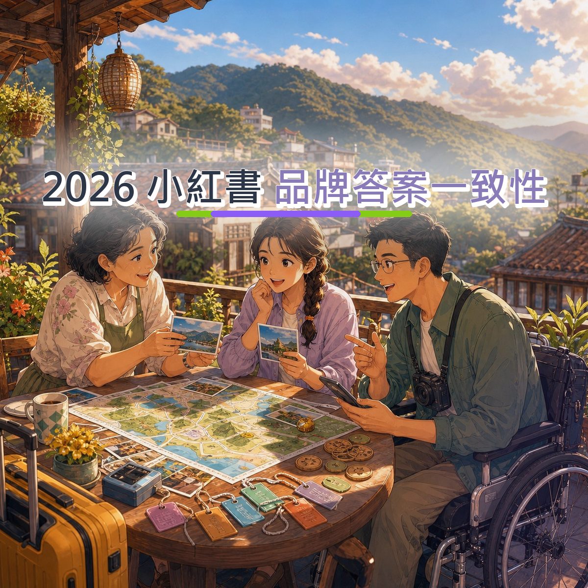 2026 品牌答案一致性不是追流行：小紅書 的旅遊住宿內容方法｜圈層語言