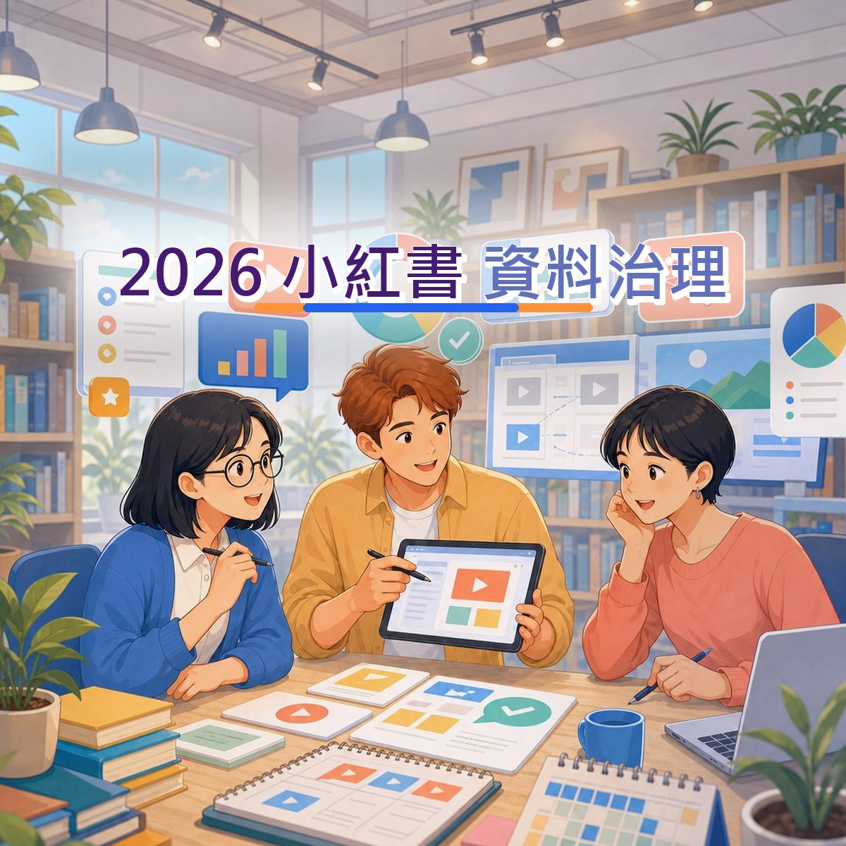 2026 小紅書 口碑企劃：用圈層語言接住教育學習消費者｜資料治理