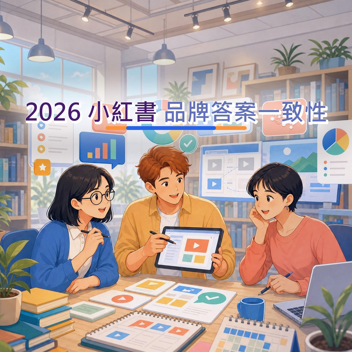 2026 教育學習品牌答案一致性指南：小紅書 從看見到行動｜KOC 種草