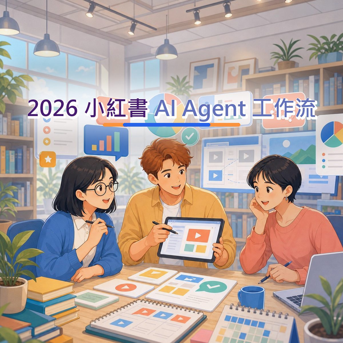 2026 小紅書 上的教育學習決策路徑：AI Agent 工作流執行清單｜UGC Brief
